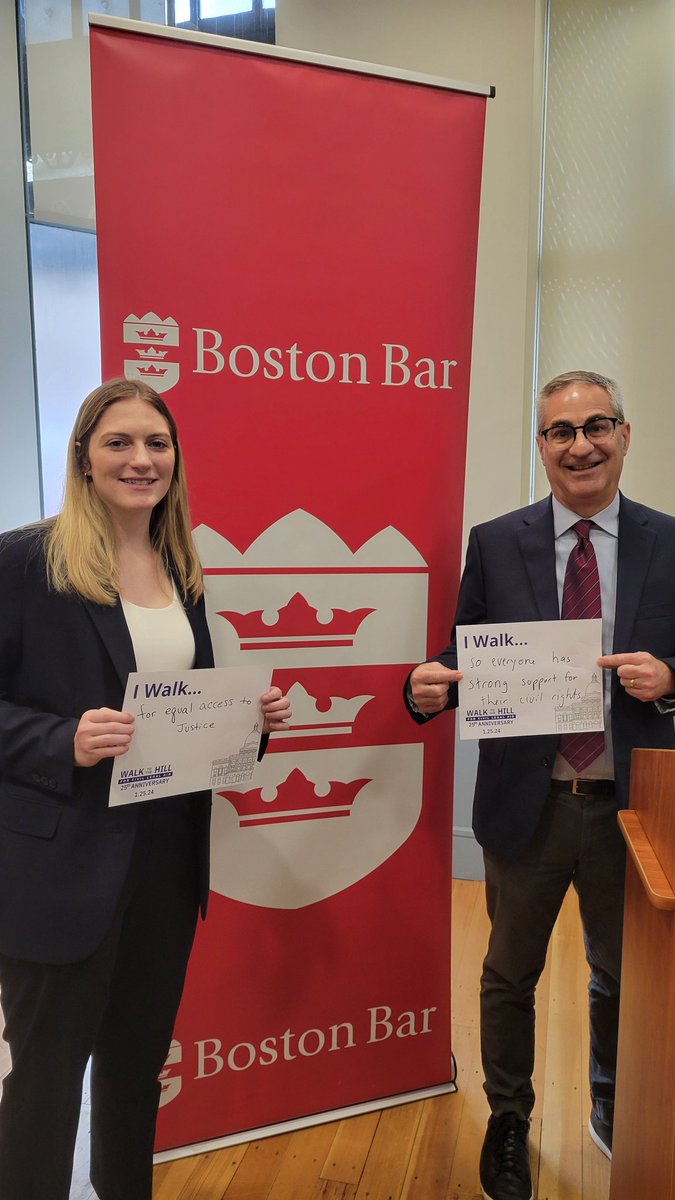 Today we are asking our legislators to support an increase in funding for #CivilLegalaid.  People deserve legal support for housing, healthcare, domestic safety, immigration, employment &amp; more.  Here with my colleague and legal extern Madison Greco. #WalktotheHill