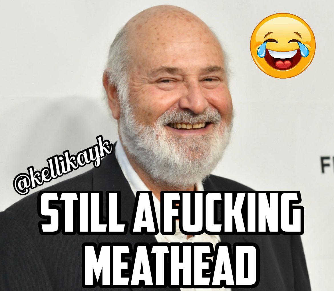Rob Reiner said we have to “forcefully support Joe Biden” or lose our democracy 🧐 Who thinks Rob is still a fucking meathead 😂