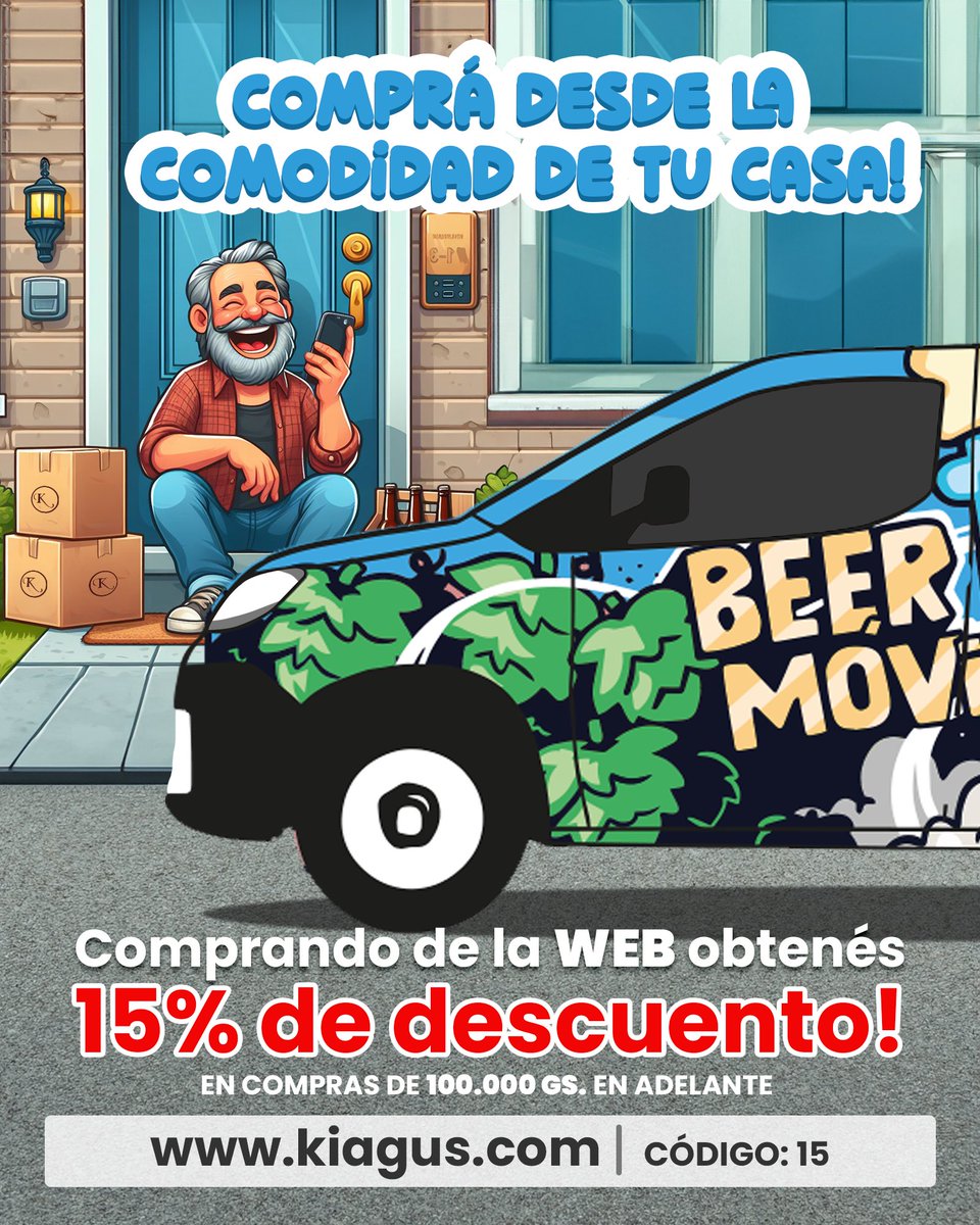 Compra desde casa tus Kiagus!! kiagus.com llegamos a todo el país 🤩🍻 #kiguspybrewing #craftbeer #cervezaartesanal #consumilocal