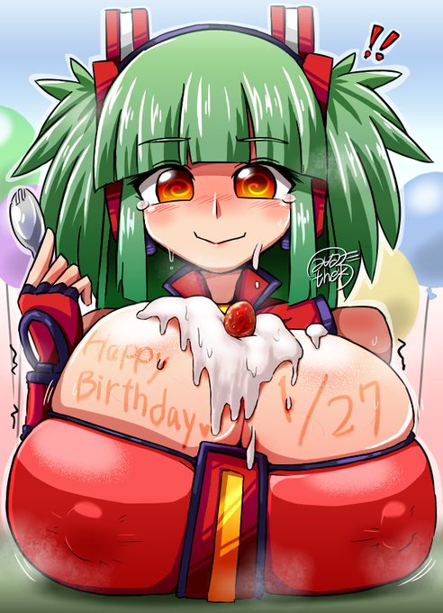 あまいケーキでおいわいだ🎂
はっぴーばーすでー、とぅーみー🍎🎉 