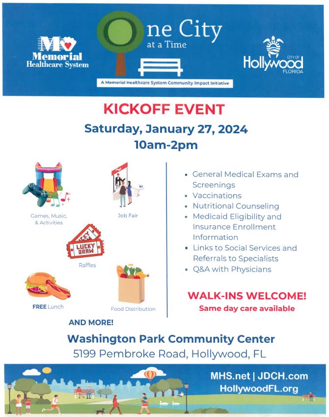 Memorial Healthcare System Kick Off Event.