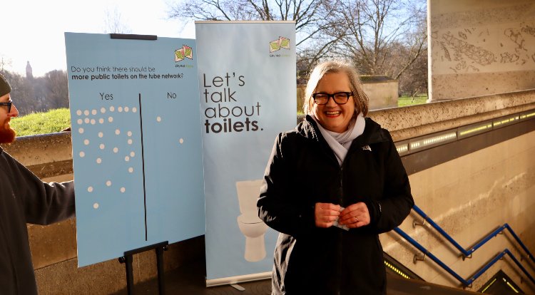 Just last week I was talking to people at a tube station, with a pop up toilet. I asked if they want investment in new toilets. And yes, they do... ...and the important thing is so many Londoners depend on knowing they can find a loo urgently if they need one.