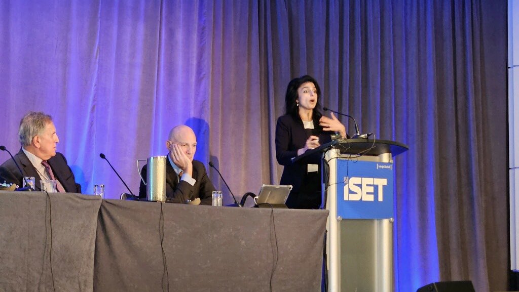 Incredible @ISETNews meeting with multiple live cases and up to date data. Thrilled to share our prospective, multicenter CLarITI study data on 12m amputation rates in the USA from 22 sites