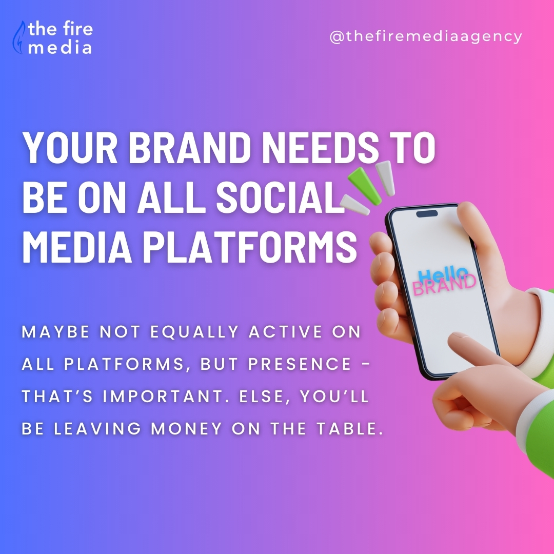 thefiremedia's tweet photo. TikTok and Instagram aren't the be all and end all of social media. Tbh, you just may be leaving money on the table without even realising it. Ready to get your brand fired up? 🚀

#TheFireMediaAgency #London #UK
#Branding #tipsandtricks #SocialMediaMarketing #Advertising #London https://t.co/frQmysaWdP