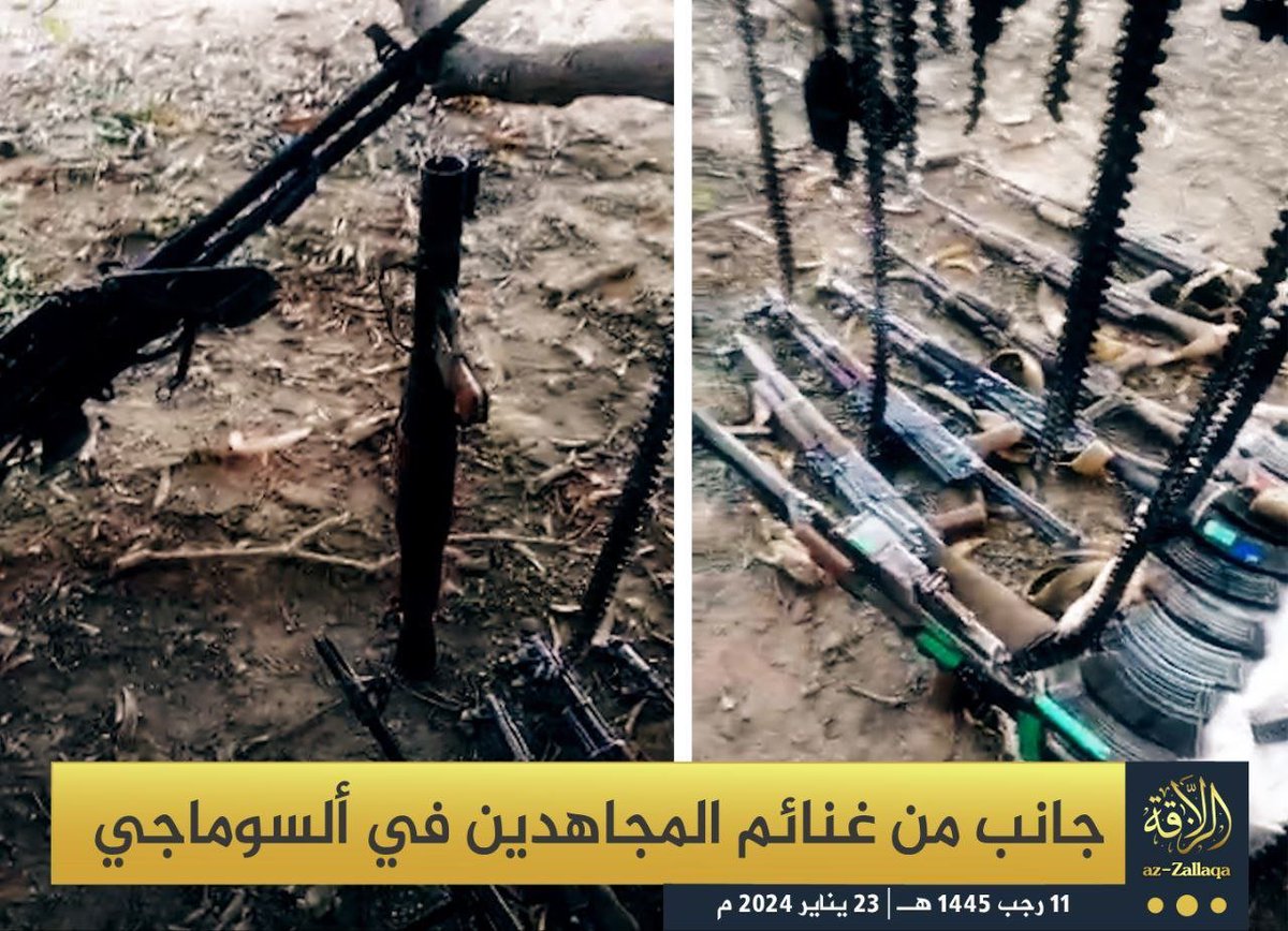 7_brbrbr's tweet photo. 🔸#BurkinaFaso🇧🇫: Jama’at Nusrat al-Islam wal-Muslimin #JNIM Militants attack #IslamicState (#ISIS/#ISGS) members in #Silgadji, #Soum Province.

🔸The militants also attacked the #Malian Army.

#Security #Terrorism #Africa https://t.co/yeE4I6FI4o