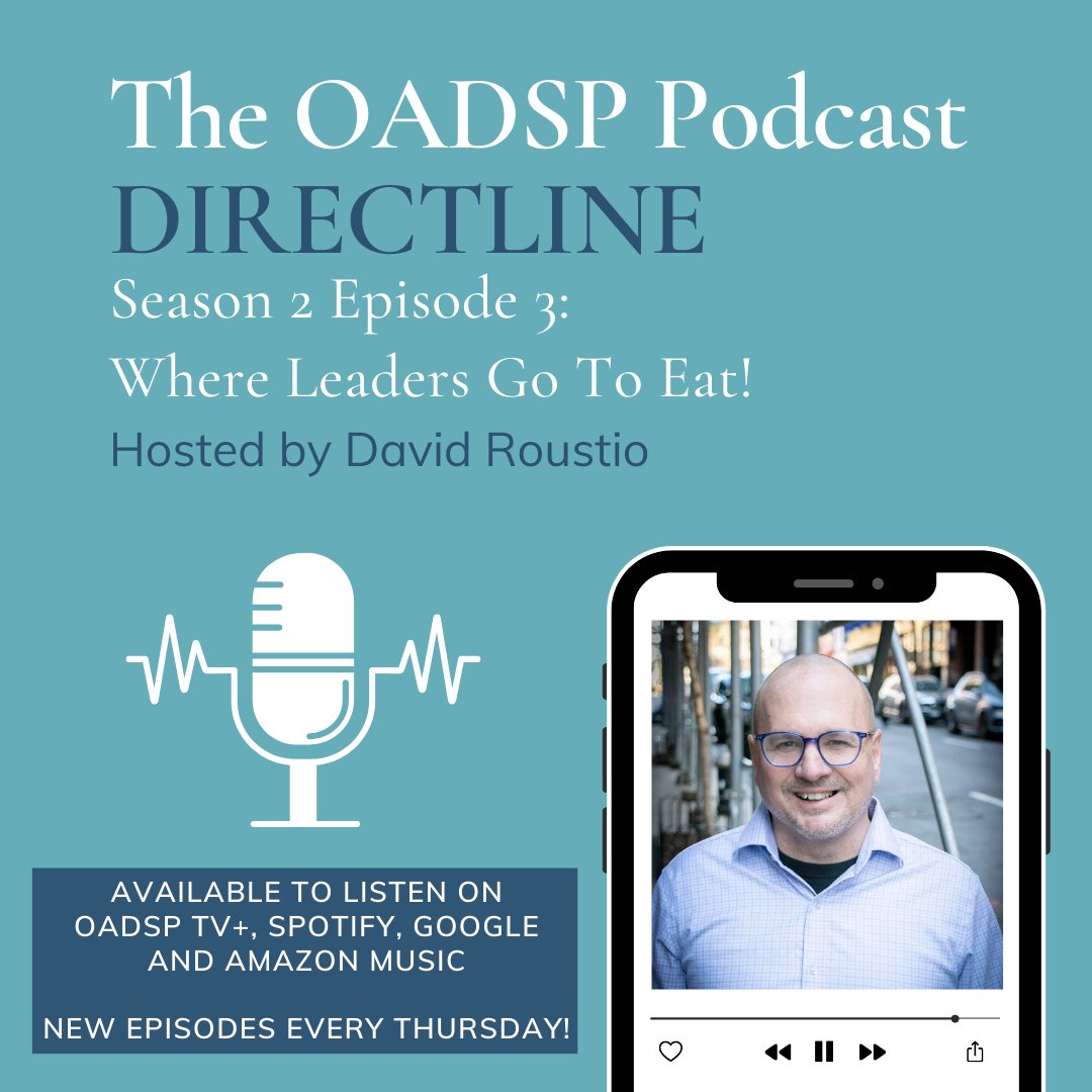 Season 2, Episode 3 of the OADSP Podcast, DIRECTLINE, is now available to listen on OADSP TV+, Spotify, Google and Amazon Music. 🎧🎤

bit.ly/3vJ5HLf

On this episode of the DirectLine, host David Roustio chats with Keegan Flint, an employee of The Alpha Group.