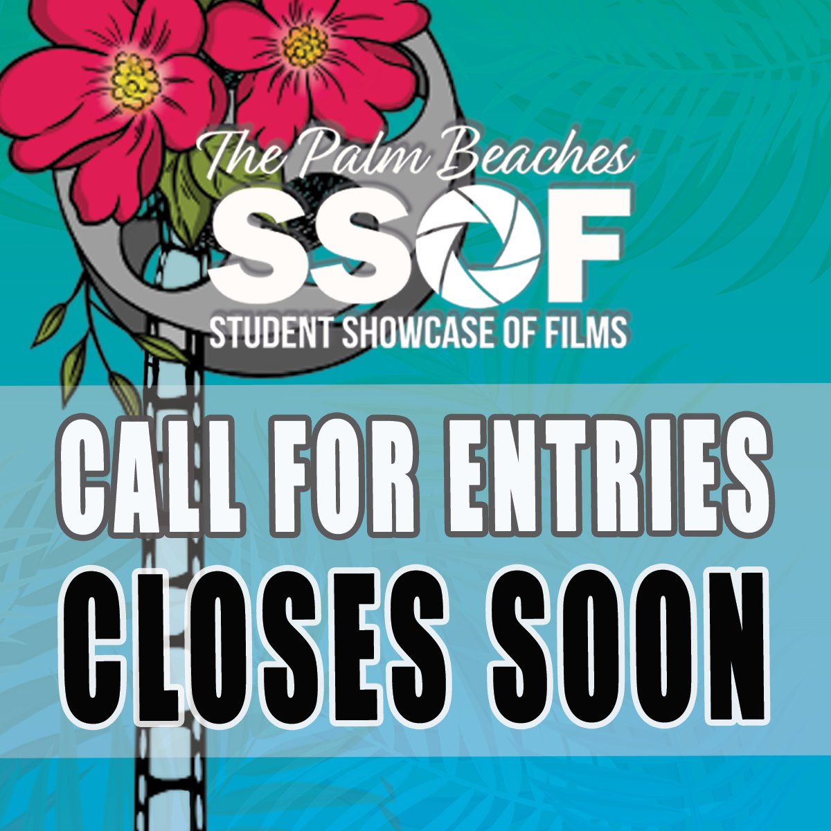 Deadline for submissions, Feb. 5, is approaching! Florida's largest student film competition and awards show returns April 26 with more than $28,000 in cash and prizes, and we're calling all creators to submit: pbfilm.com/ssof. @ringlingcollege @ucfcah @fsufilm #SSOF