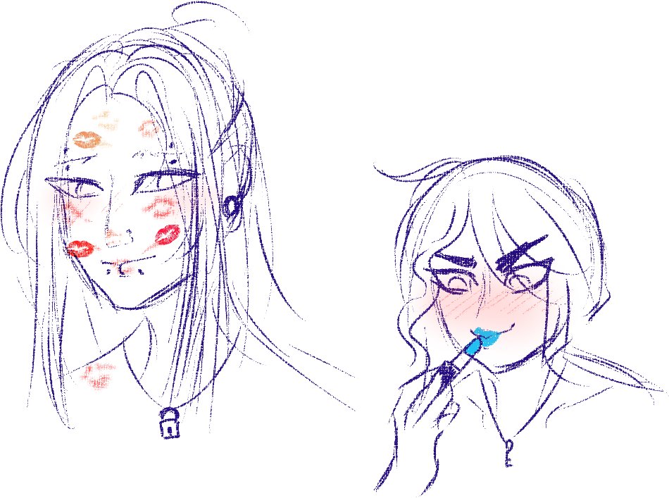 ViaelleMoon's tweet image. What's the right way to test a lipstick? 💄

#Countrywoman #himanization 
#Finland #Seinäjoki #Tampere 
 #CountryHumans