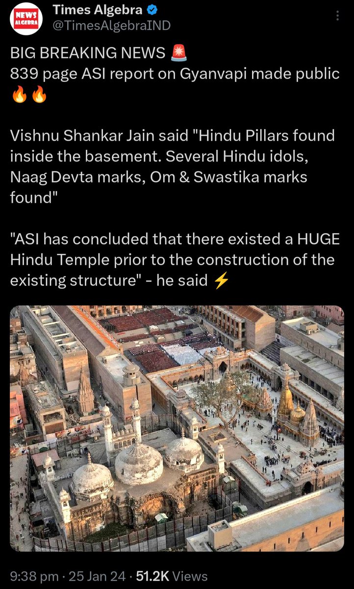 These are the real Gems of Indian #Culture which were destroyed by #Foreign invaders and their restoration is the biggest contribution to the Bharatvarsh, not only #hindus. So, please think wisely, and then make perceptions!
#Gyanvapi #MandirWahinBanayenge #हर_हर_महादेव 💙🚩