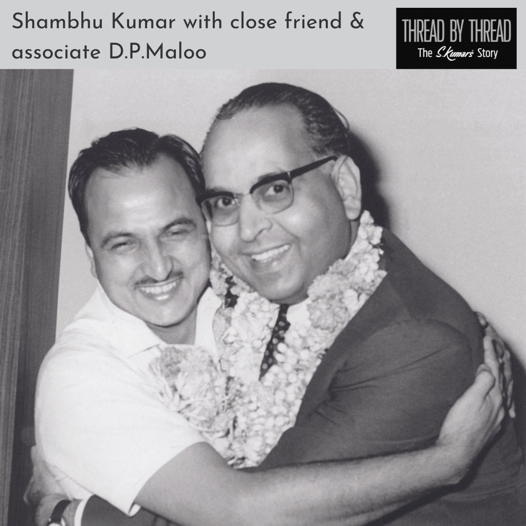 SKumarsOfficial's tweet photo. Thread By Thread : S.Kumars stood tall as a beacon of excellence, attracting the attention and interest of prominent personalities in Textiles. Together, we forged dynamic associations and the synergy created something truly extraordinary.

#ThreadByThread #TheSKumarsStory https://t.co/CM09VPnvsT