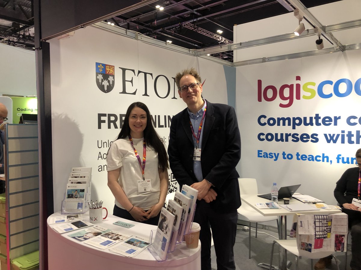 BETT Day 2- let’s go! Find us at SF50! #BETT #OnlineLearning #EtonX #EdTech