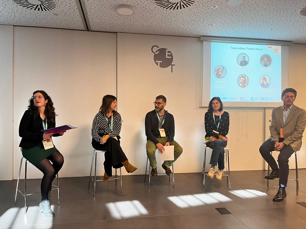 Avui som a la I Conferència Internacional en Turisme Literari i Cinematogràfic organitzada per <a href="/CETT_UB/">CETT</a>.

📚🚶‍♀️Hi presentam el projecte <a href="/MallorcaWoW/">WoW Mallorca</a>, rutes i passejades per l'illa per explorar territoris vinculats a la literatura, la cultura i el patrimoni: wowmallorca.com/ca/home/