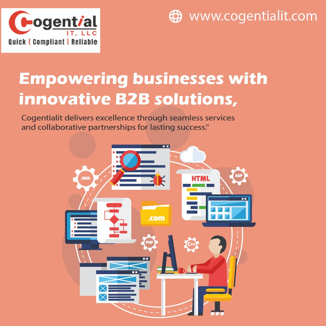 Contact: 1-307-699-6546
Visit: cogentialit.com

#EmpoweringBusinesses #InnovativeB2B #B2BSolutions #B2BBusinesses #Innovation #B2BSuccess #InspiringBusinesses #B2BSolutionsThatWork  #B2BStrategies