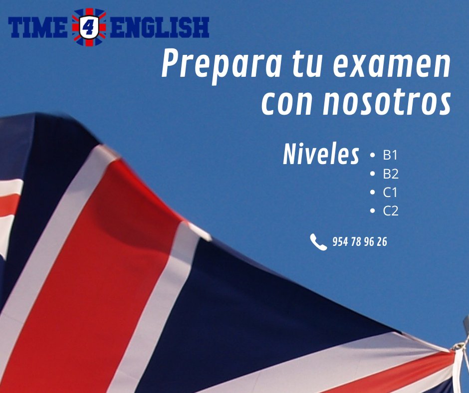 time4englishbor's tweet photo. 🗣️¿Estás pensando en sacarte un certificado de inglés?

📋𝐎𝐛𝐭𝐞́𝐧 𝐭𝐮 𝐭𝐢́𝐭𝐮𝐥𝐨 𝐜𝐨𝐧 𝐧𝐨𝐬𝐨𝐭𝐫𝐨𝐬

👉Para más información: 
📌Avenida Universidad de Salamanca 8, Bormujos, Spain 
📞954 78 96 26

#ingles #examen #clases #Adultos #jóvenes #Time4English https://t.co/T6DKiALS0Z