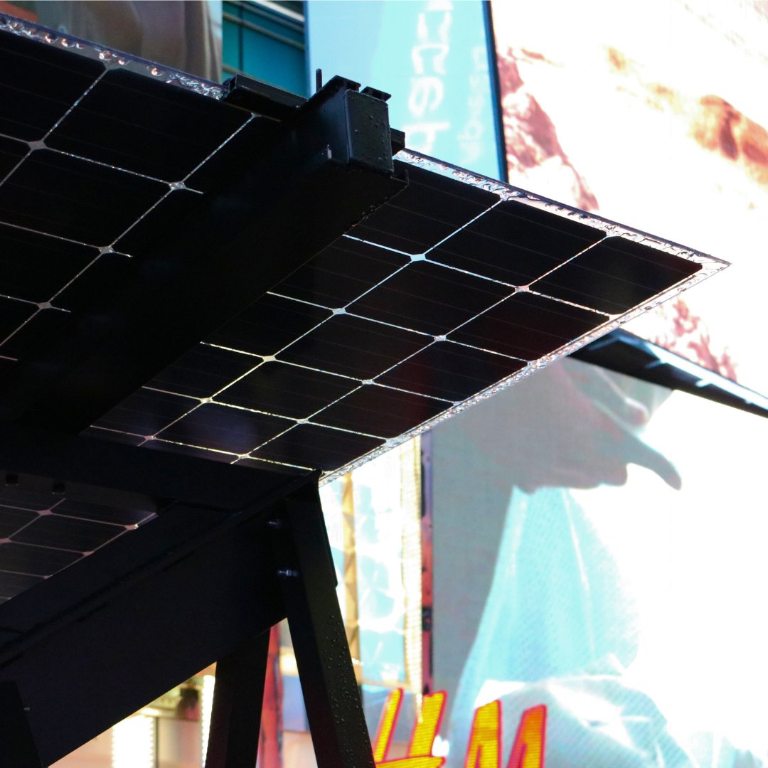bksolarworks's tweet photo. #Throwback to 2017 when the @bkcanopyco Solar Canopies took over Times Square 🗽 Seven years and almost 2,000 projects later, we're still bringing NYC the best solar services in the five boroughs ☀️ Learn more about us here: https://t.co/6n9z8XfW3a

#TBT #TimesSquare #NYSolar https://t.co/zLSHQtctBM