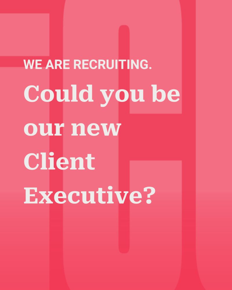 Join #TeamAlice! We're looking for a new full-time Client Executive based out of our Dublin office. DM me if you would like further info alicepr.com/news/could-you…
#JobAlert #PublicRelations #Dublin