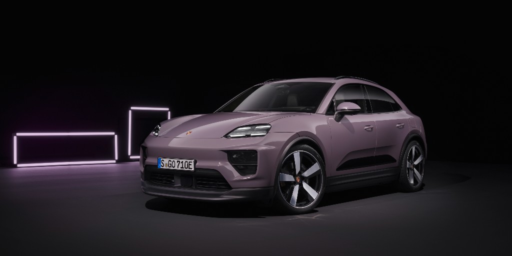 PorscheAus's tweet photo. Making its world premiere in Singapore, the Porsche Macan heads into its second model generation in all-electric form. 

The new Macan 4 and Macan Turbo range embody progressive design and characteristic Porsche performance. 

#Macan https://t.co/5RTxN2ywiZ
