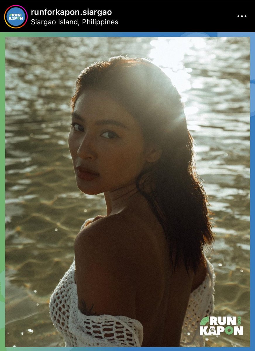 NaddictsOfc's tweet photo. 💙 We are honored to introduce you our Ambassador #NadineLustre 🐾 

Recognized as one of the most sought-after actresses and singers of her generation in the Philippines, Nadine has also consistently promoted her advocacies through her work. 

🙏 Thank you for helping @runforkapon.siargao raise awareness about animal rights and promote responsible treatment to improve the well-being of animals on the island 🏝️ 

#runforkaponsiargao 

📷 runforkapon.siargao