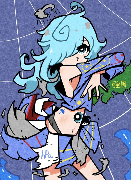 キャラデザ気に入ってる創作たち