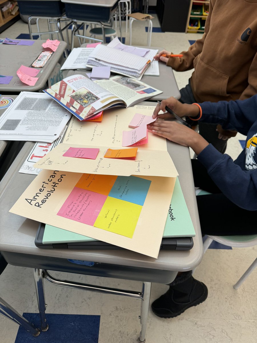MrsClassGrade5's tweet image. A variety of fun sticky notes makes research and note taking more engaging! #lpshawks @Hawk_Principal @RoryDOConnor