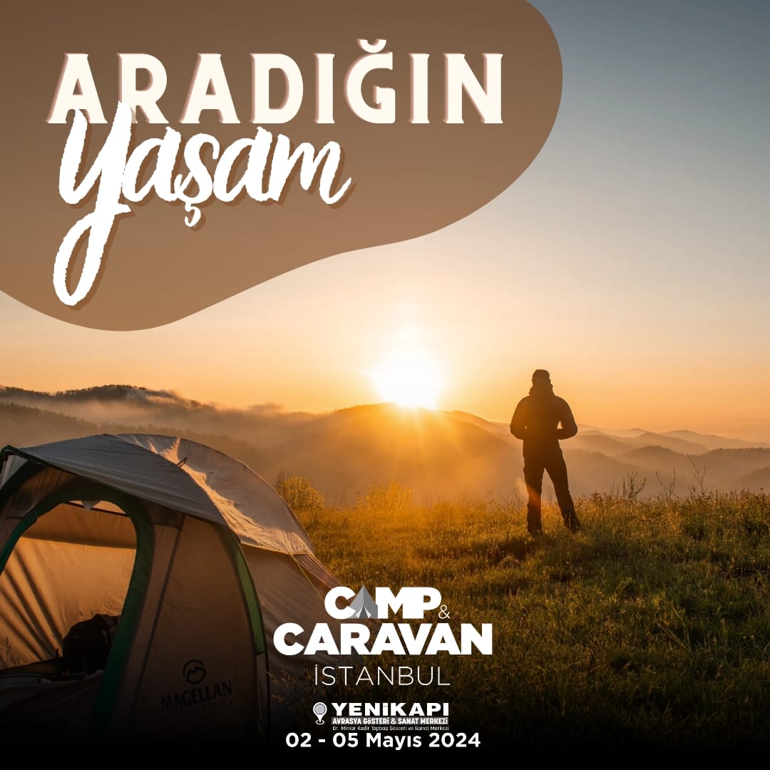 cnrcampcaravan's tweet photo. Aradığın Yaşam  CNR Camp &amp; Caravan İstanbul Fuarı'nda...

Karavandan çadıra, tiny housedan outdoor malzemelerine kadar aradığınız her şeyi bulabileceğiniz Camp &amp; Caravan İstanbul Fuarı 02-05 Mayıs 2024 tarihleri arasında Yenikapı - Avrasya Gösteri ve Sanat Merkezi'nde. https://t.co/Z94a4zwRCn