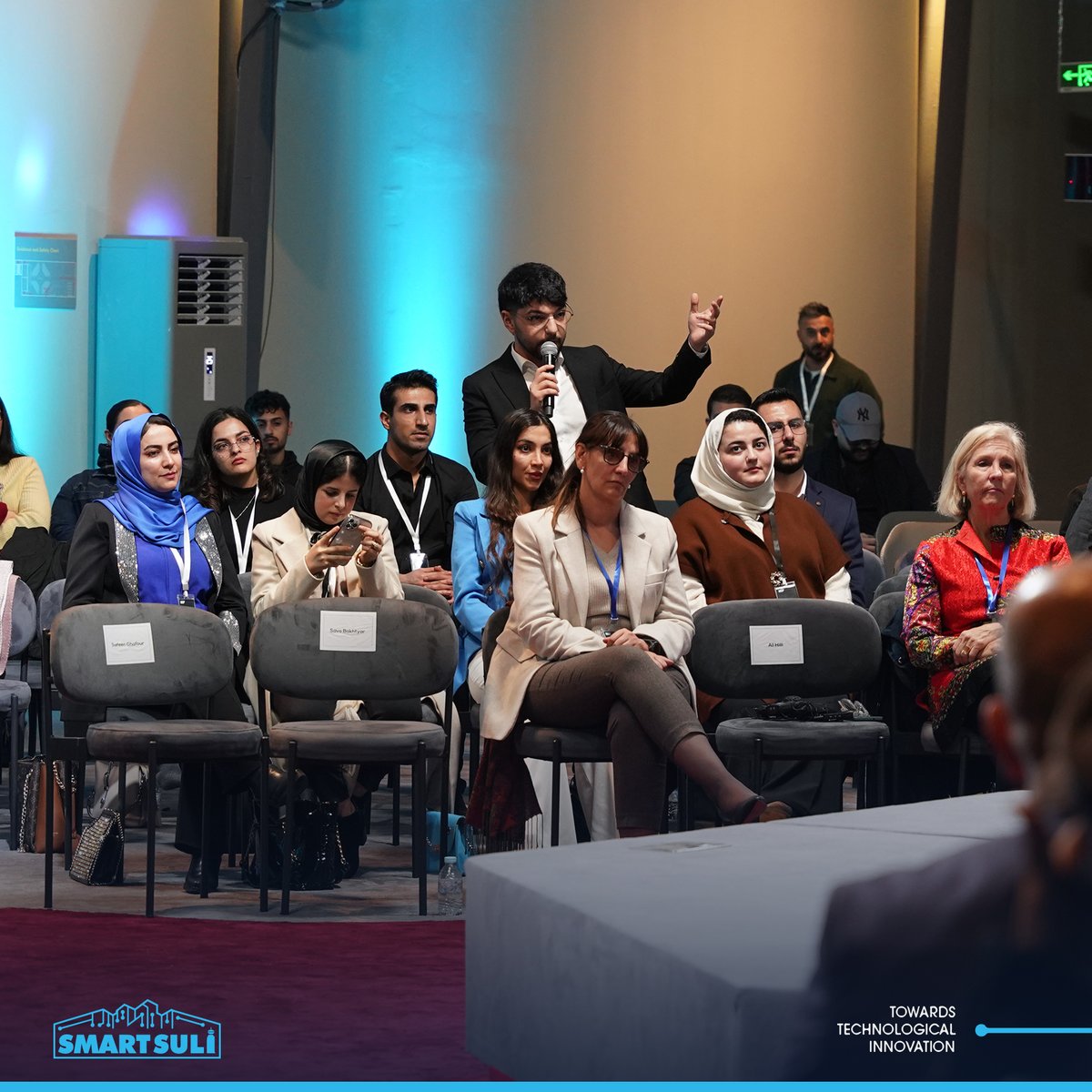One of the winners of SmartSuli Hackathon showcased their project (Smart Bus) to both the audience and potential investors on the stage during the International Innovation and Entrepreneurship Forum in Slemani.

#SmartSuliHackathon #SmartSuli #IIEF #IIEF24