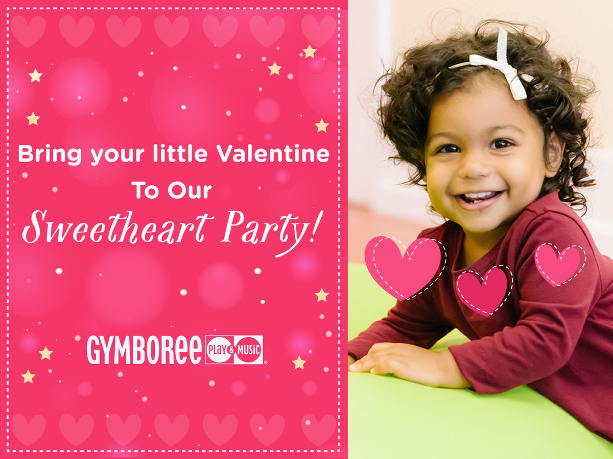 Bring your little one to a Sweetheart Party!
gymbo.co.uk/news/national/…
#events #ValentinesDay #gymboreeplayandmusic