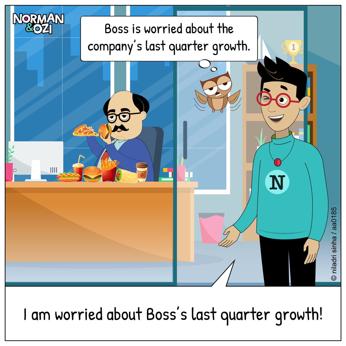 #boss #growth #companygrowth #employee #company #humor #corporatejokes #businesscartoons #comicstrips #memes #dailymemes #cartoon #officehumor #workhumor #teamwork
