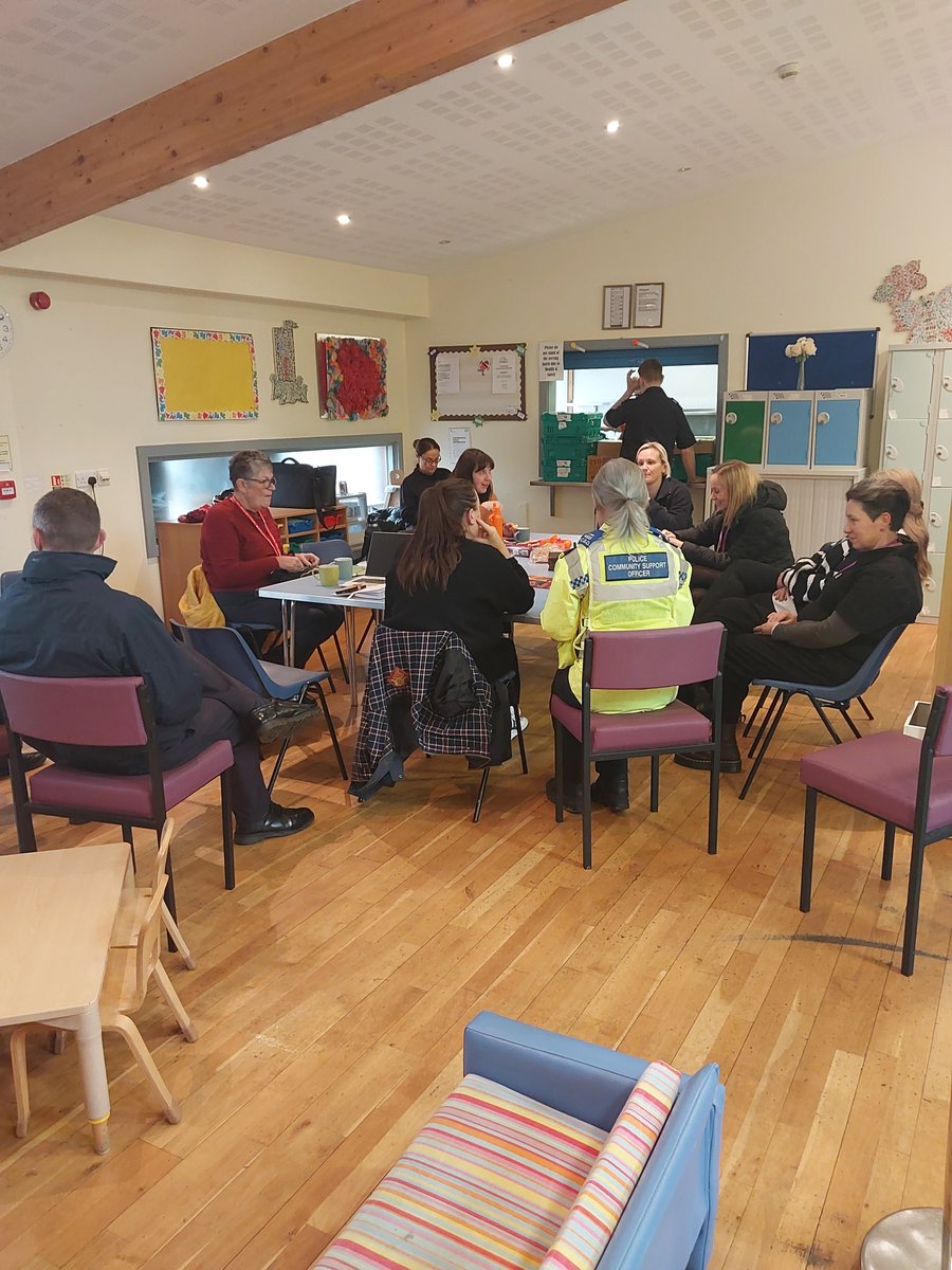 Successful morning at the Cotmanhay Community Cuppa in attendance Derbyshire Fire Service, Erewash Borough Council, EMH homes and local counsellors and residents.