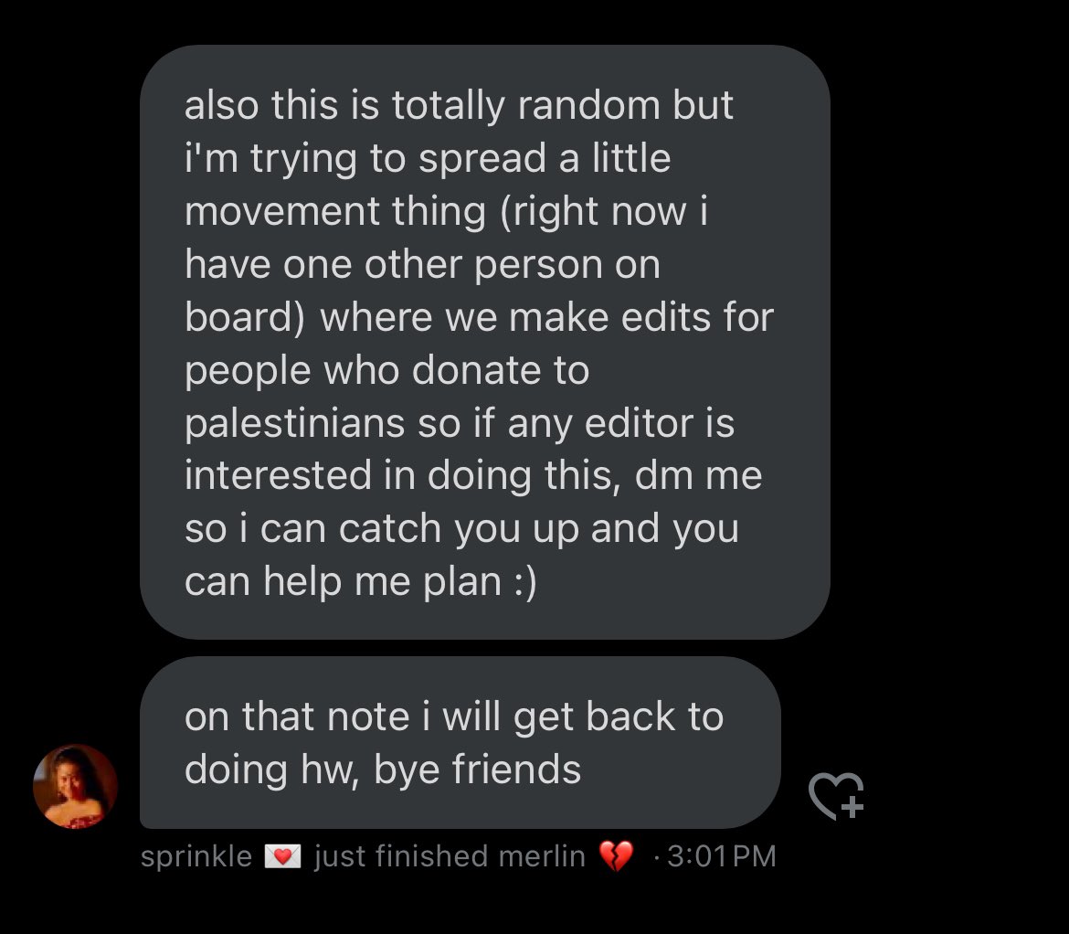 merlineventbot's tweet photo. Important Announcment: Merlineventbot will NOT be organizing a valentine's exchange this year. Instead, if you want to create an edit to help raise money for Palestine relief then please DM us or @notatallprfct. If you want to donate to get an edit, dm us! https://t.co/upibwHW5ix