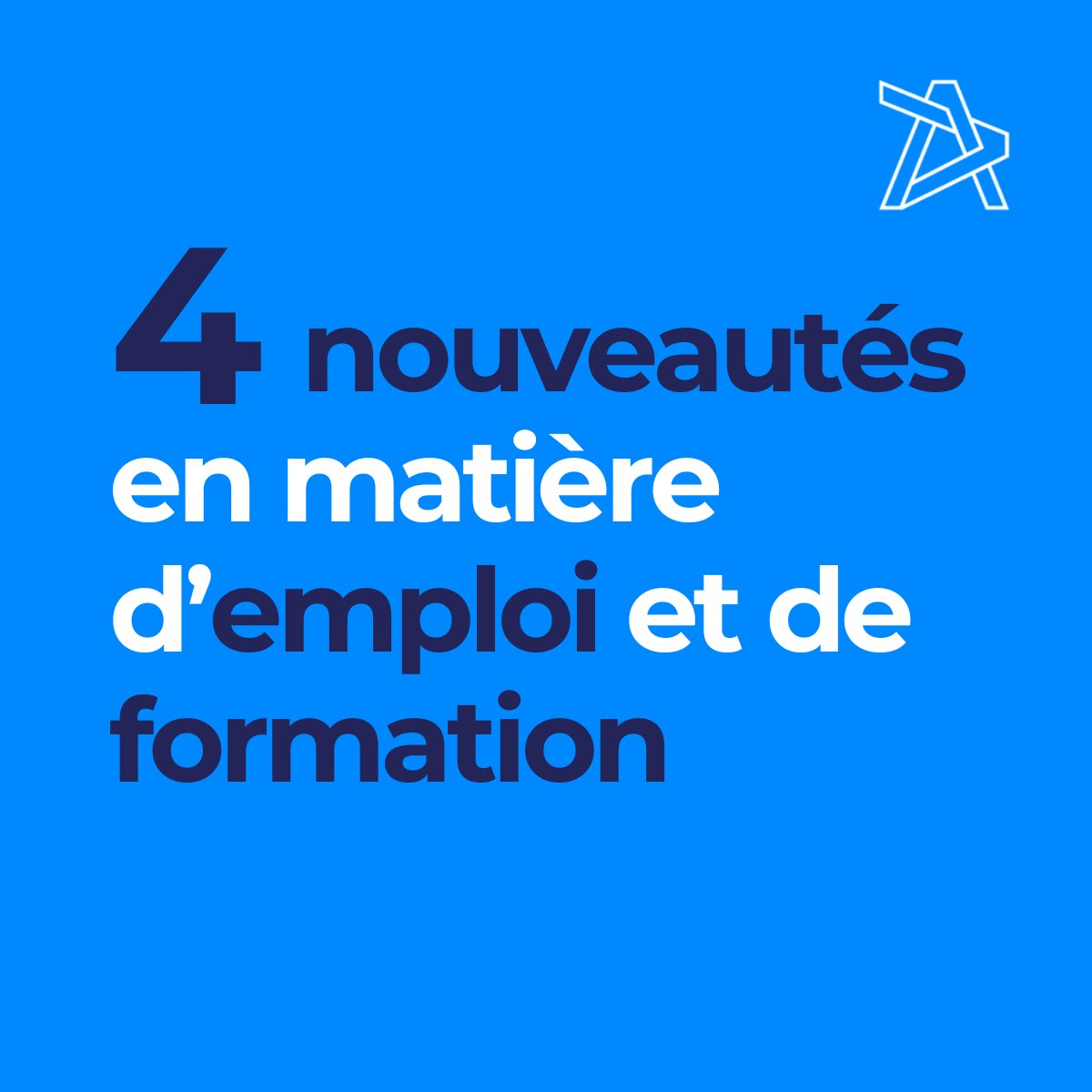 [Actu : reforme emploi et formation]
Découvrez les 4 grands changements* en matière d’emploi et de formation pour cette année :
· Revalorisation du Smic
· Indemnisation chômage
· CPF
· VAE
*Sources : <a href="/LSQredaction/">Liaisons Sociales Quotidien</a>
Thread 👇