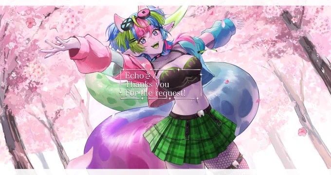 リクエストありがとうございました  #Skeb