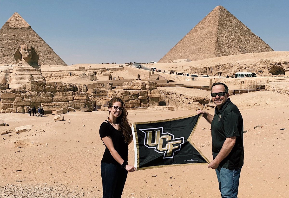 SSN_UCF's tweet photo. UCF fans love to show off where they represented theIr love for the Knights. Reply with pics of when you did. I am looking for a few:

- Farthest away
- Most unique location
- Elicited the best response
- Appeared on National media https://t.co/1EmeUuNC2v