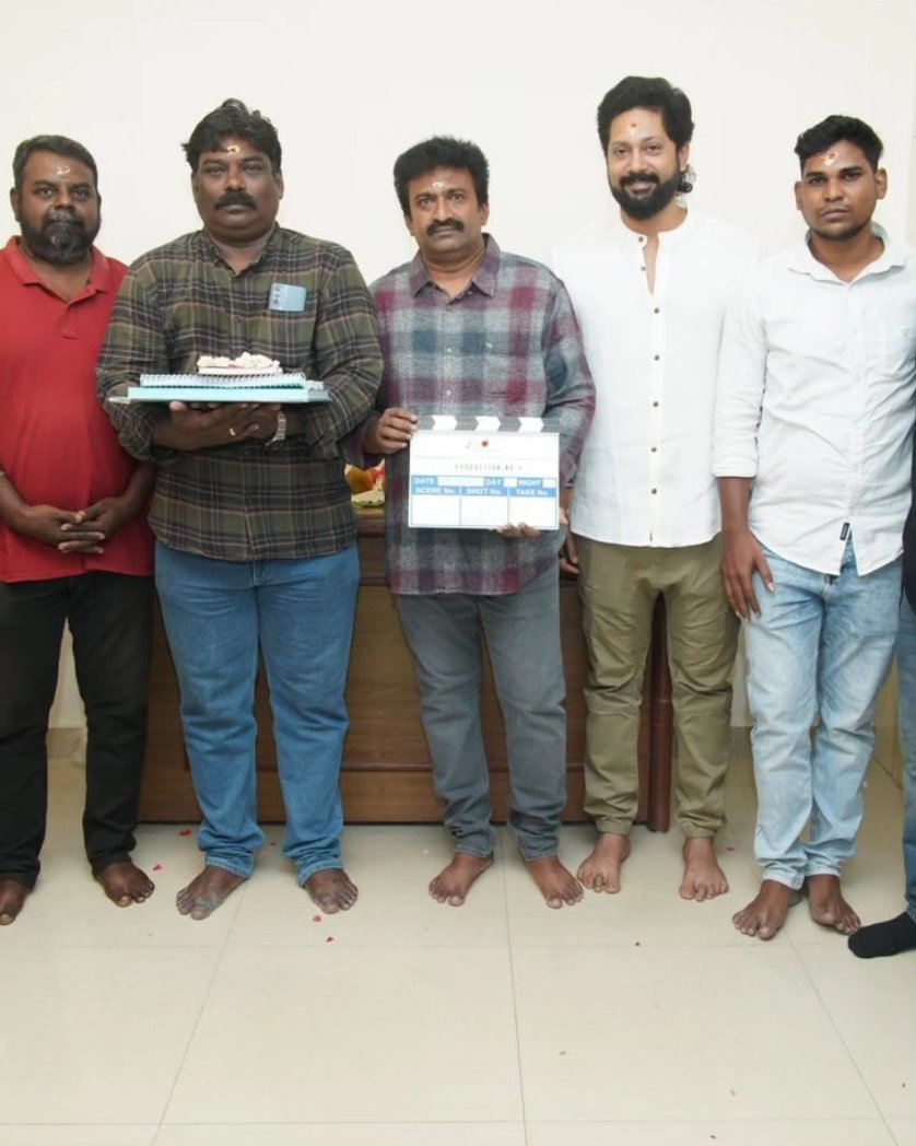 Happy to kick start my new Tamil film directed by #meenakshisundaram sir🤞🤞🤞