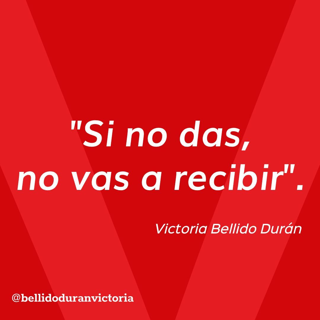 duran_bellido's tweet image. “Si no das, no vas a recibir”.

¿Qué recibes? o dicho de otra manera… ¿Qué das? 

…
#dar #recibir #acciones #frasedeldia #desarrollopersonal #crecimiento #planes #inteligenciaemocional #VirgenMaria #equilibrio #victoria #victoriabellidoduran #4hbd #flosmariae #coach