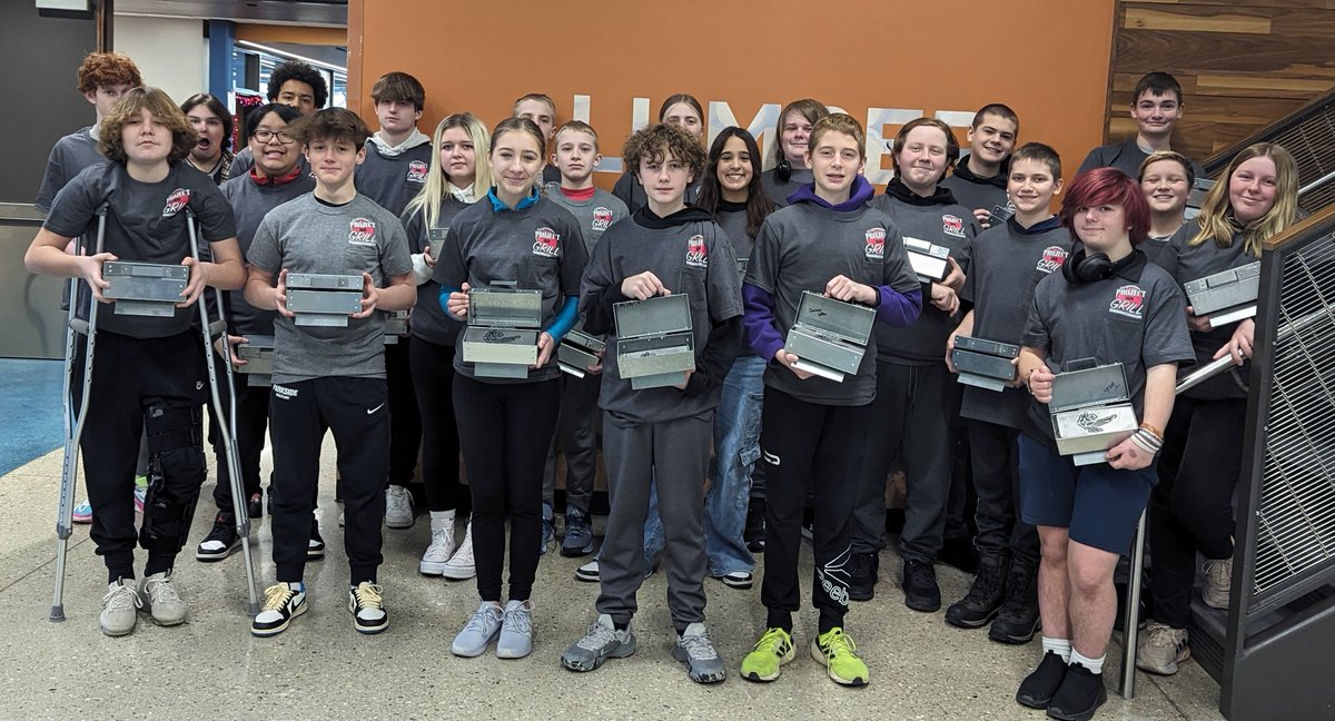 Sheb_Falls_MS's tweet photo. 8th grade STEM students completed Project Mini-Grill, a SFMS component of Project Grill at the high school. Thanks to our sponsors:Bemis Manufacturing, HUI, and Project Grill Board for their support! Students learned about metal work as part of the STEM manufacturing class #SFMS https://t.co/Jos1KkSiU7