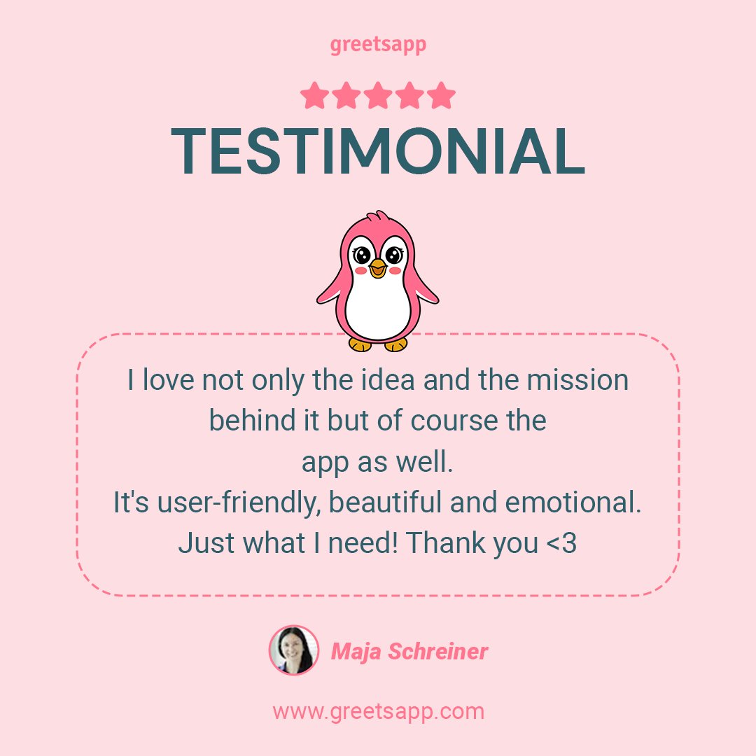 greets_app's tweet photo. Today, we take a moment to express our heartfelt gratitude. 

#GratefulForYou #ClientLove #GreetsAppJourney https://t.co/bXvQEe3uKj