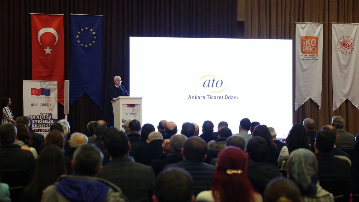 ATOkurumsal's tweet image. Ankara Ticaret Odası ve Gazi Üniversitesi işbirliğinde, Çalışma ve Sosyal Güvenlik Bakanlığı Avrupa Birliği ve Mali Yardımlar Dairesi Başkanlığı, Milli Eğitim Bakanlığı ve AB Türkiye Delegasyonu&apos;nun hibe programıyla hayata geçirilen ve kısa adı #intech olan &quot;Metal ve Metalurji…