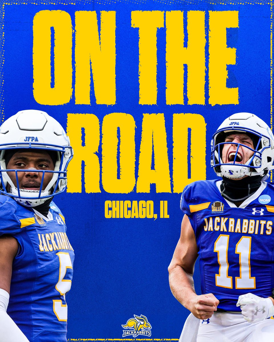 There has been a ton of Illinois Jacks over the years.. The 2 on this graphic are the DEFINITION of SDSU Football! Who’s up for the challenge?! 🏆🐰🏆@mgronowski11 @dyshawn_gales5