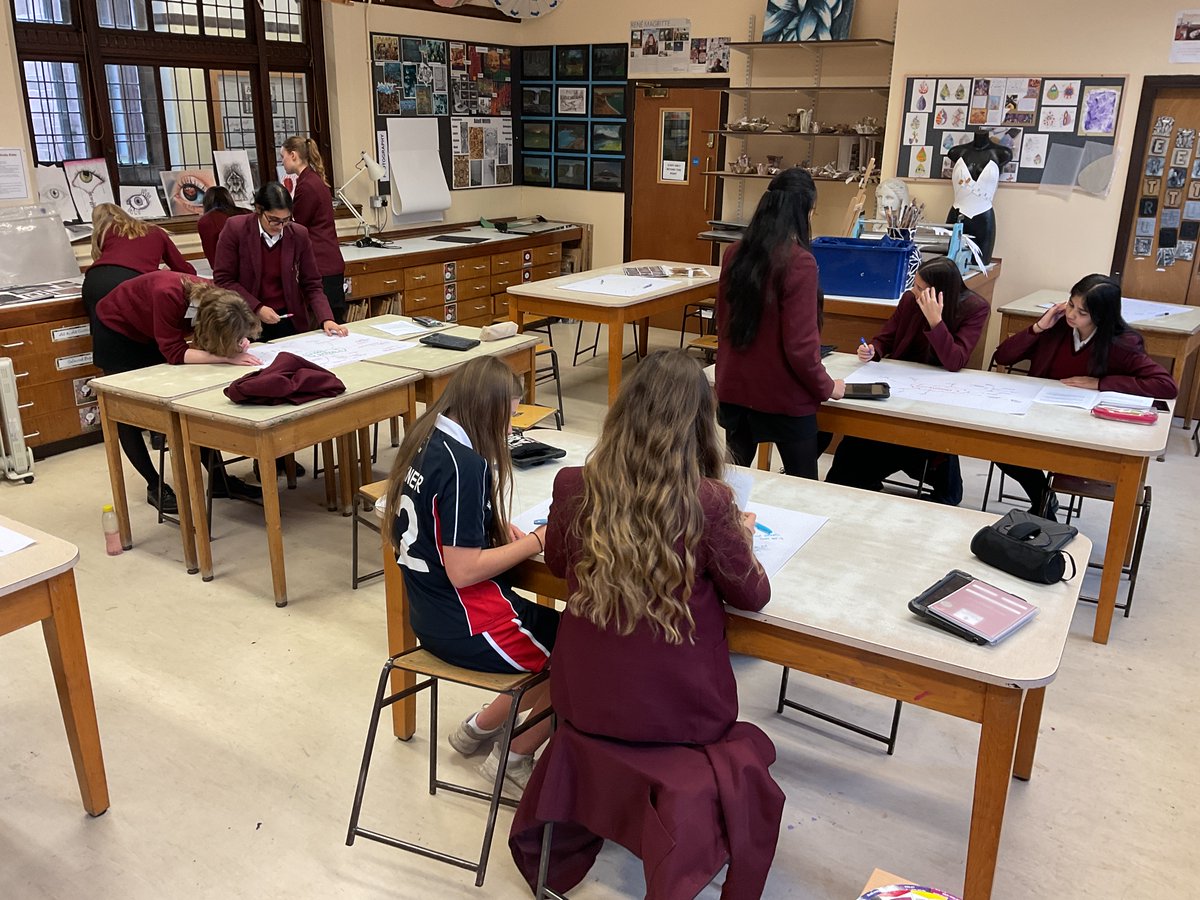 Art Dept. at Bolton School Girls’ Division tweet media