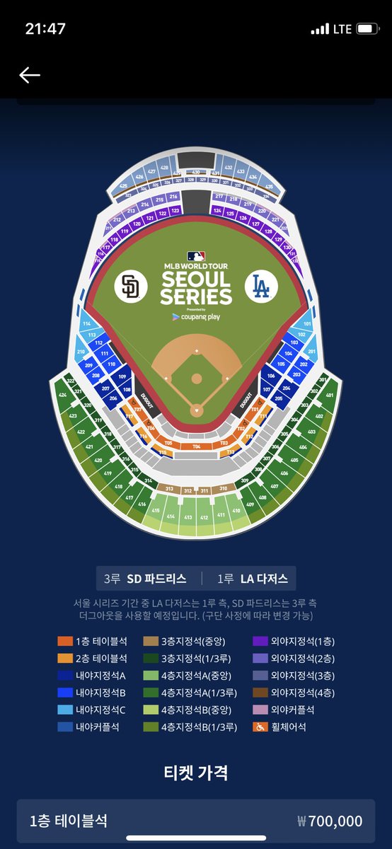 kimuhelp's tweet photo. メイジャーリグ開幕戦 In Seoul

LA vs SD
3月 20日 19時

チケット販売開始は
1月 26日 20時

*最近韓国で日本人狙いの通販詐欺が
頻繁に行われます、チケットを購入した本人の身分証の提示を要求されるので代理購入などの提案は完全な詐欺です。ご注意くたさい。 https://t.co/mq4ERUBe5O