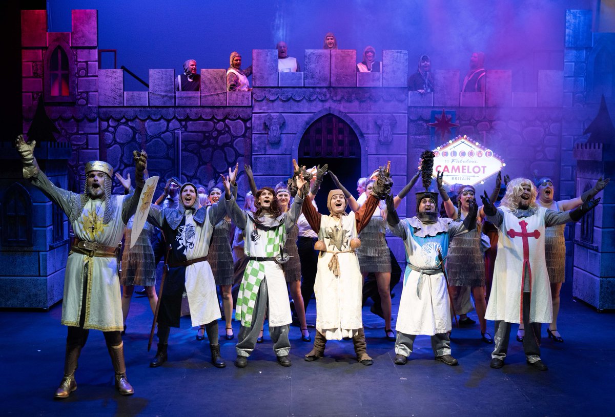 SotonOpera's tweet image. Are you not entertained!?

#SPAMALOT by ⁦@EricIdle⁩ and Co.

On stage this week at ⁦@MASTStudios⁩, Guildhall Square, Southampton!