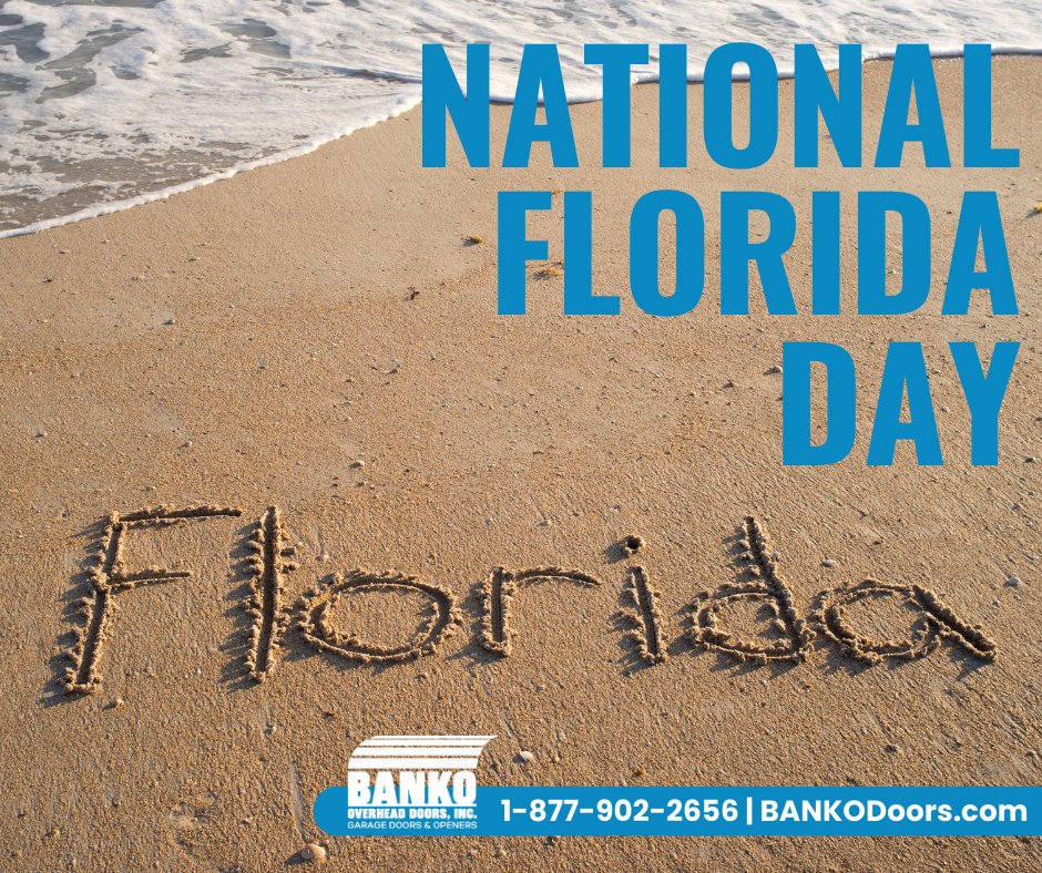 🌴☀️ Happy National Florida Day! 

#NationalFloridaDay #SunshineStateLove #FloridaAdventures