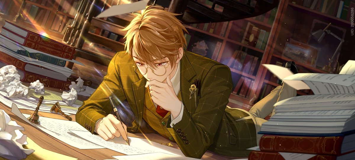 meongadnin's tweet photo. Okay, after thinking almost all day, I pick 2 SSRs, 1 SR, and 1 MR for #Luke_BestCard #TearsOfThemis https://t.co/o4pEVt4RBN
