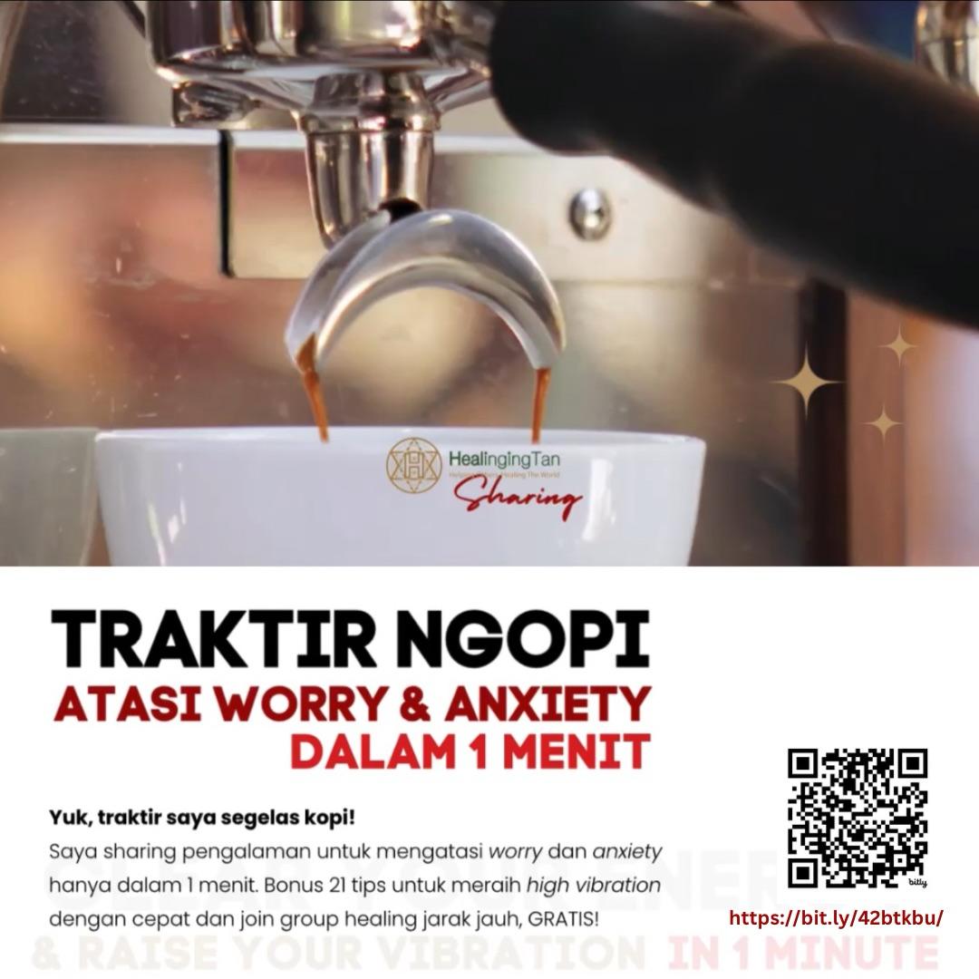 U/ teman² yg sering cemas, emosian, &amp; mood tiba² berubah jd BT, yuk traktir sy ngopi! Sy berbagi cara atasi "rasa kecemasan" dlm 1 menit.

youtube.com/shorts/KQAvSwp…

link untuk traktir:

bit.ly/42btkbu

Love &amp; light,

Team Healingingtan
Helping Others, Healing The World