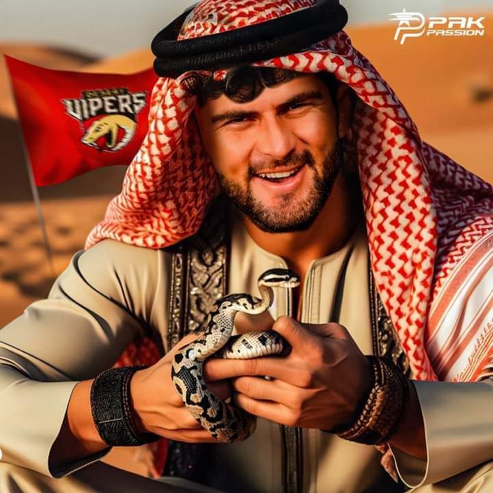 Shaheen and Amir 🦅🐍
#DPWorldILT20 #DesertVipers