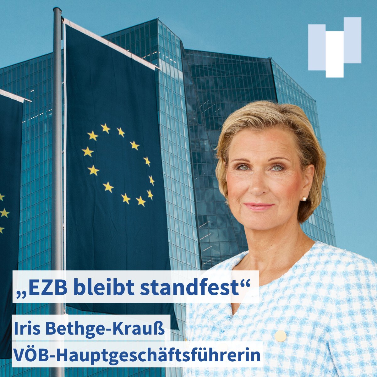 Bundesverband Öffentlicher Banken Deutschlands (@voeb_banken) on Twitter photo „Die EZB bleibt standfest“, erklärt die #VÖB-Hauptgeschäftsführerin <a href="/iris_bethge/">Iris Bethge</a>-Krauß zur Ratssitzung der <a href="/ecb/">European Central Bank</a>.
Lesen Sie hier die Pressemitteilung: voeb.de/pressezentrum/… „Die EZB bleibt standfest“, erklärt die #VÖB-Hauptgeschäftsführerin <a href="/iris_bethge/">Iris Bethge</a>-Krauß zur Ratssitzung der <a href="/ecb/">European Central Bank</a>.
Lesen Sie hier die Pressemitteilung: voeb.de/pressezentrum/…