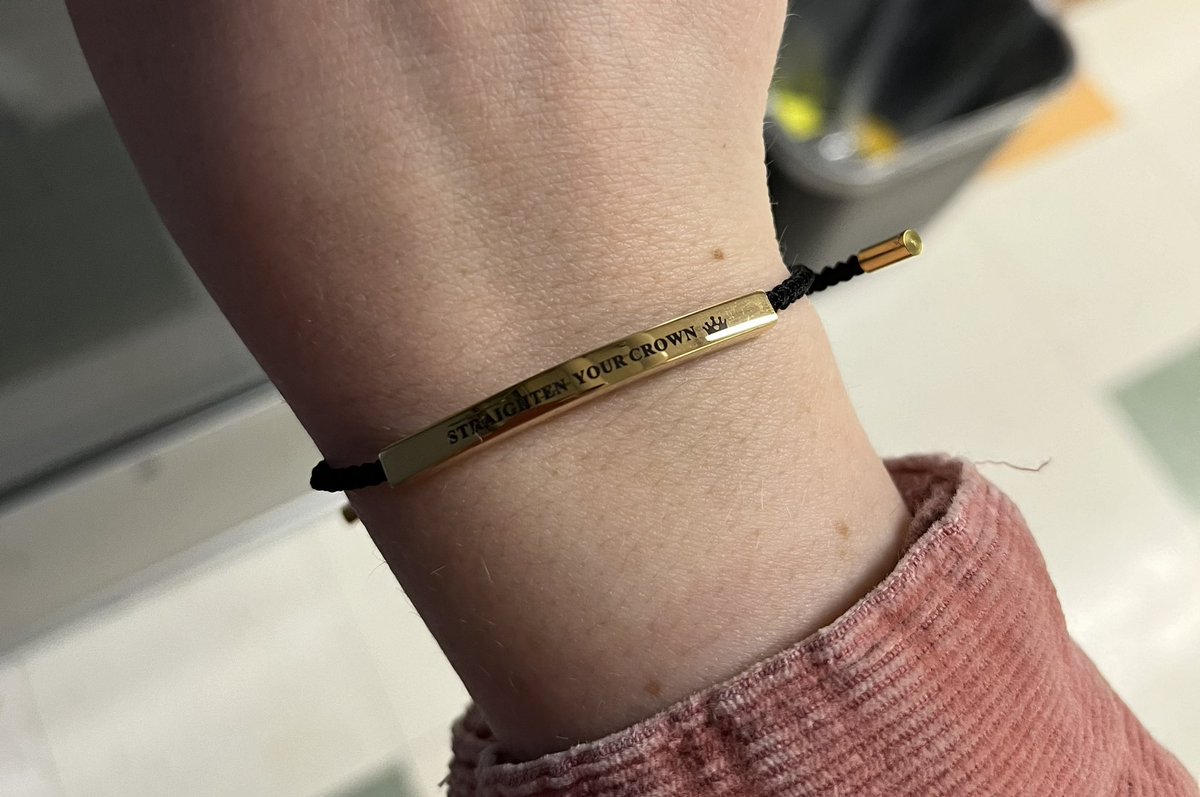 Matching bracelets with the BEST team! 🩷