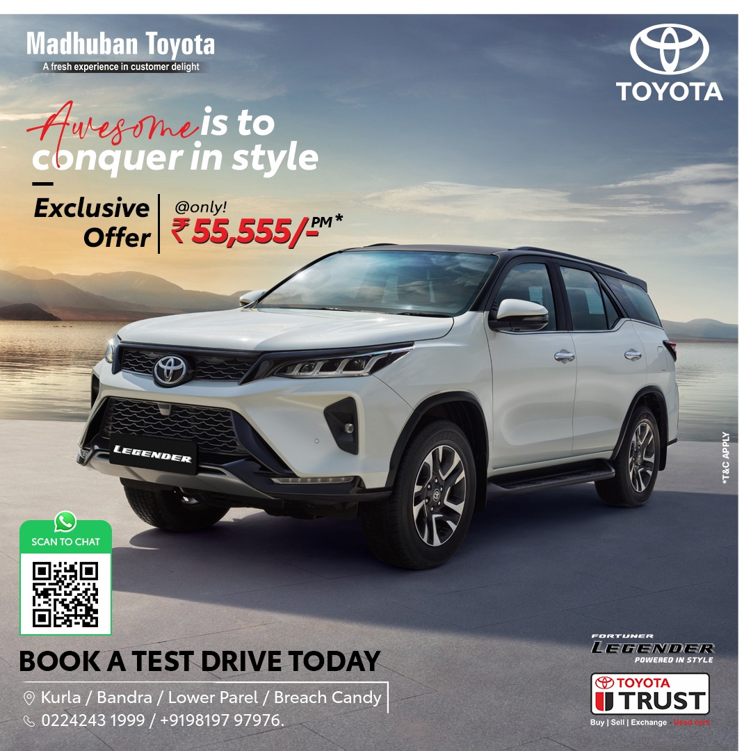 MadhubanToyota's tweet image. Unleash the legend within you with the Toyota Legender! 🌟 Crafted for those who dare to stand out, the Legender redefines the journey with cutting-edge design and advanced features. Ready to make a statement on the road? 

#ToyotaLegender #LegendaryDrive #StyleAndPower
