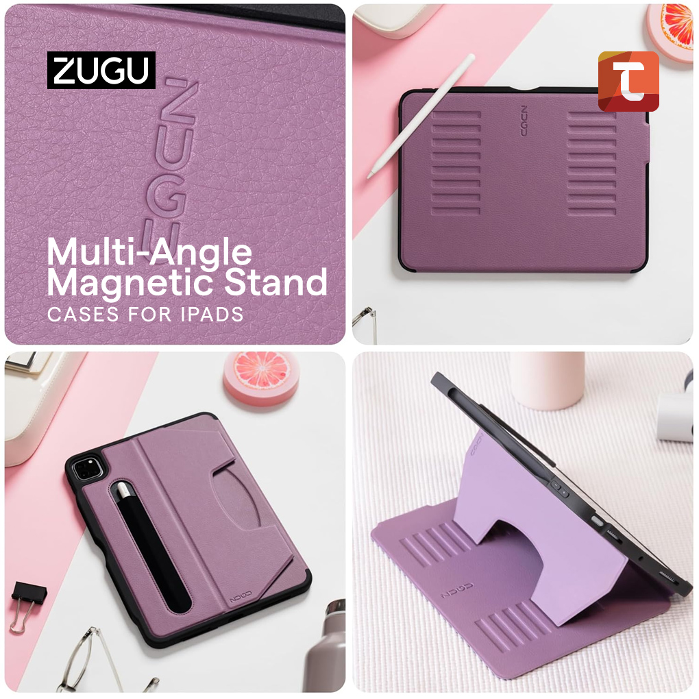 TekkiTake's tweet image. Upgrade your iPad Air protection with ZUGU CASE's Alpha Ultra-Thin Protective Case.  Slim, stylish, and equipped with a magnetic stand, it's more than a case

Buy Now!
Tekkitake:postly.app/3O07
Amazon:postly.app/3O08

#tekkitake #ZUGUCASE #iPadAirCase #AlphaCase
